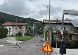 I lavori in via Pes di Villamarina